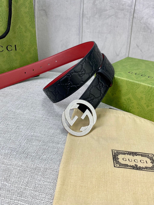 グッチベルト激安素材ディテール